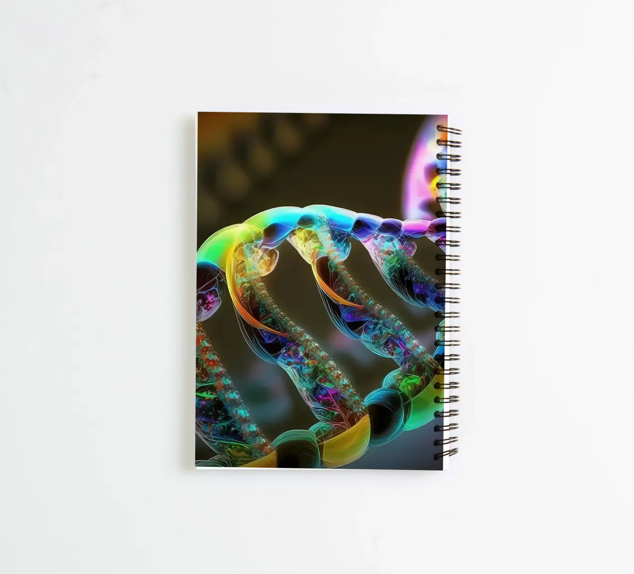 Unraveling Genetic Mysteri spiral notebook by Delaplane