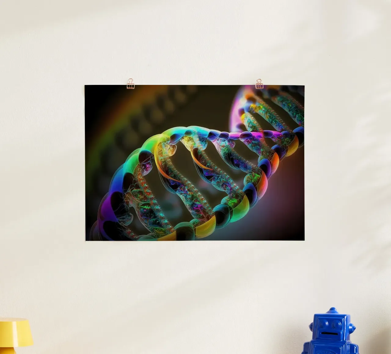 Unraveling Genetic Mysteri poster by Delaplane