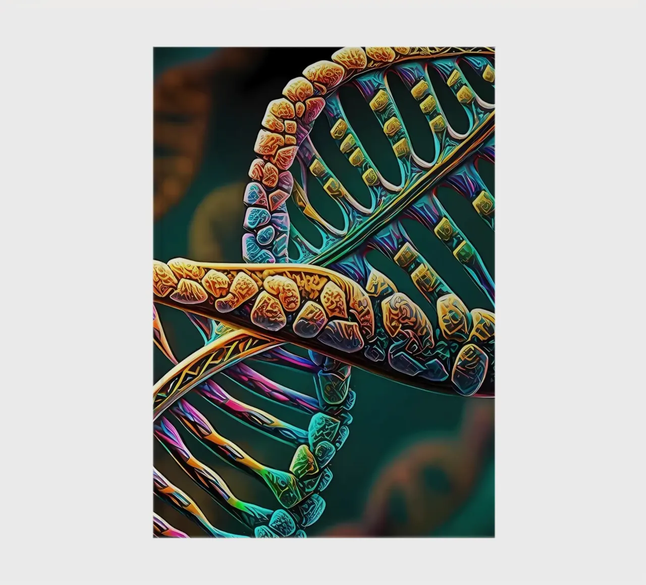 Discover the Power of DNA notebook by Delaplane