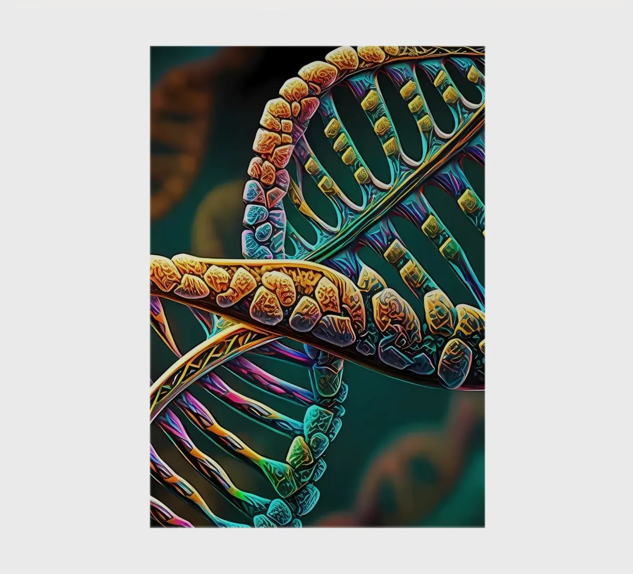Discover the Power of DNA notebook by Delaplane