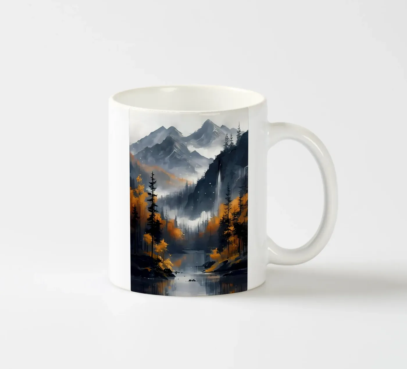 Poster ceramic mug by Kadynce