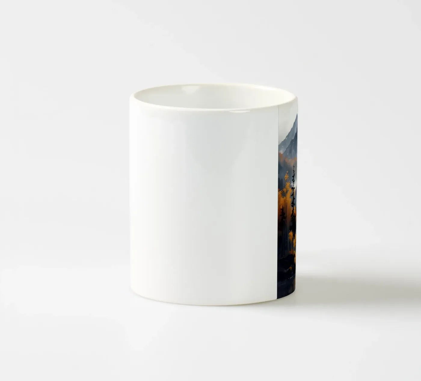 Poster ceramic mug by Kadynce