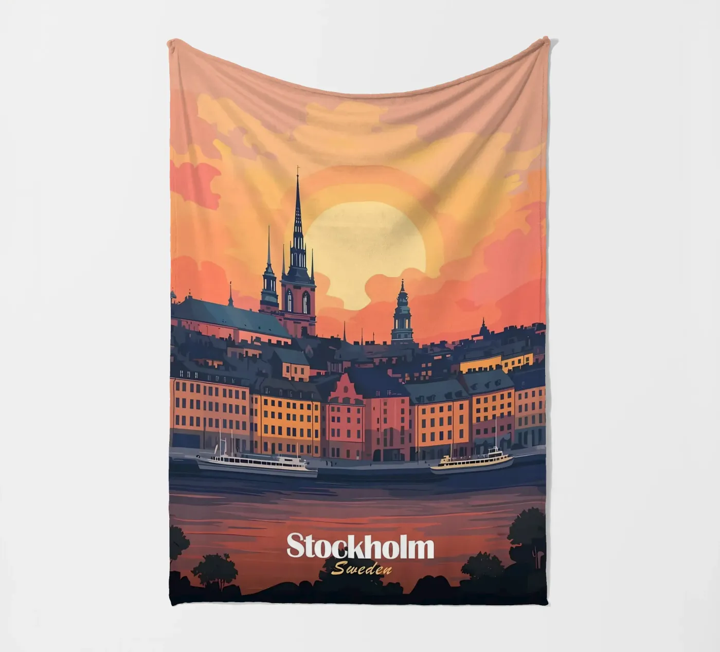 Poster Fleecedecke von Ginnery