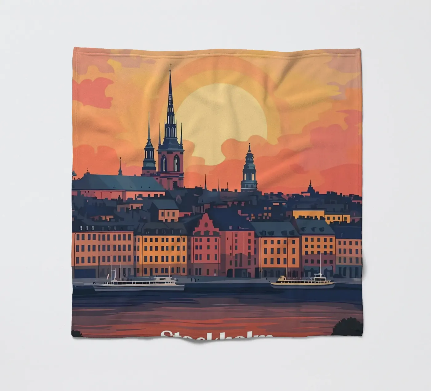 Poster Fleecedecke von Ginnery