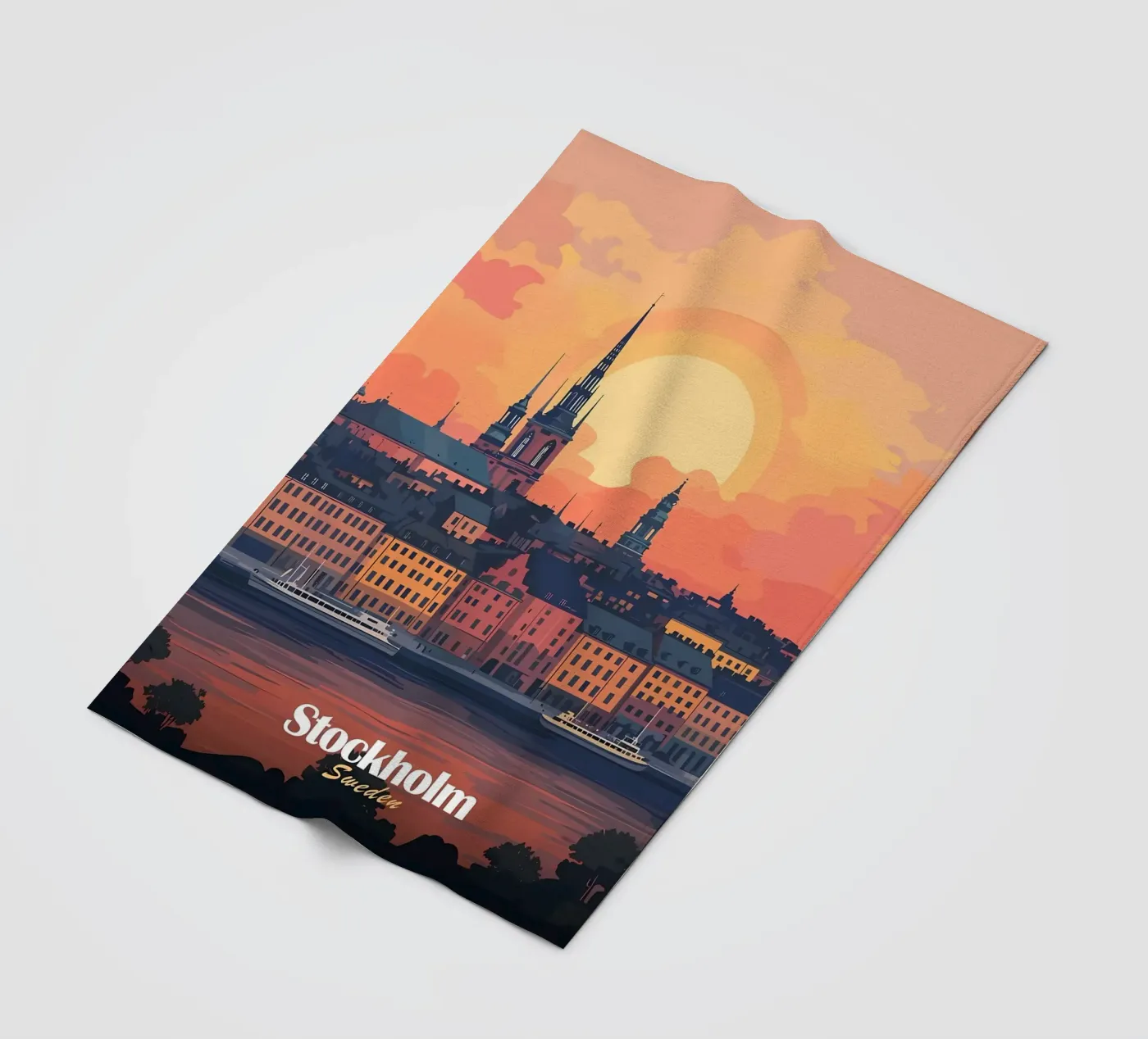 Poster Fleecedecke von Ginnery