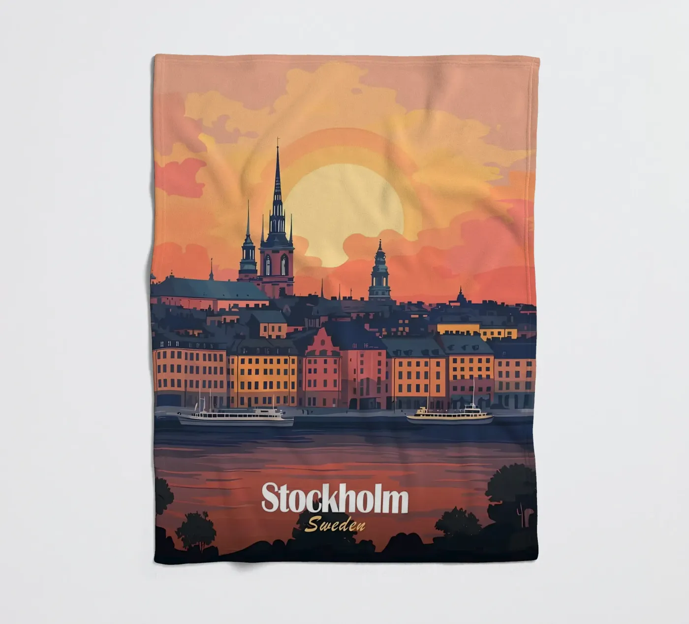 Poster Fleecedecke von Ginnery