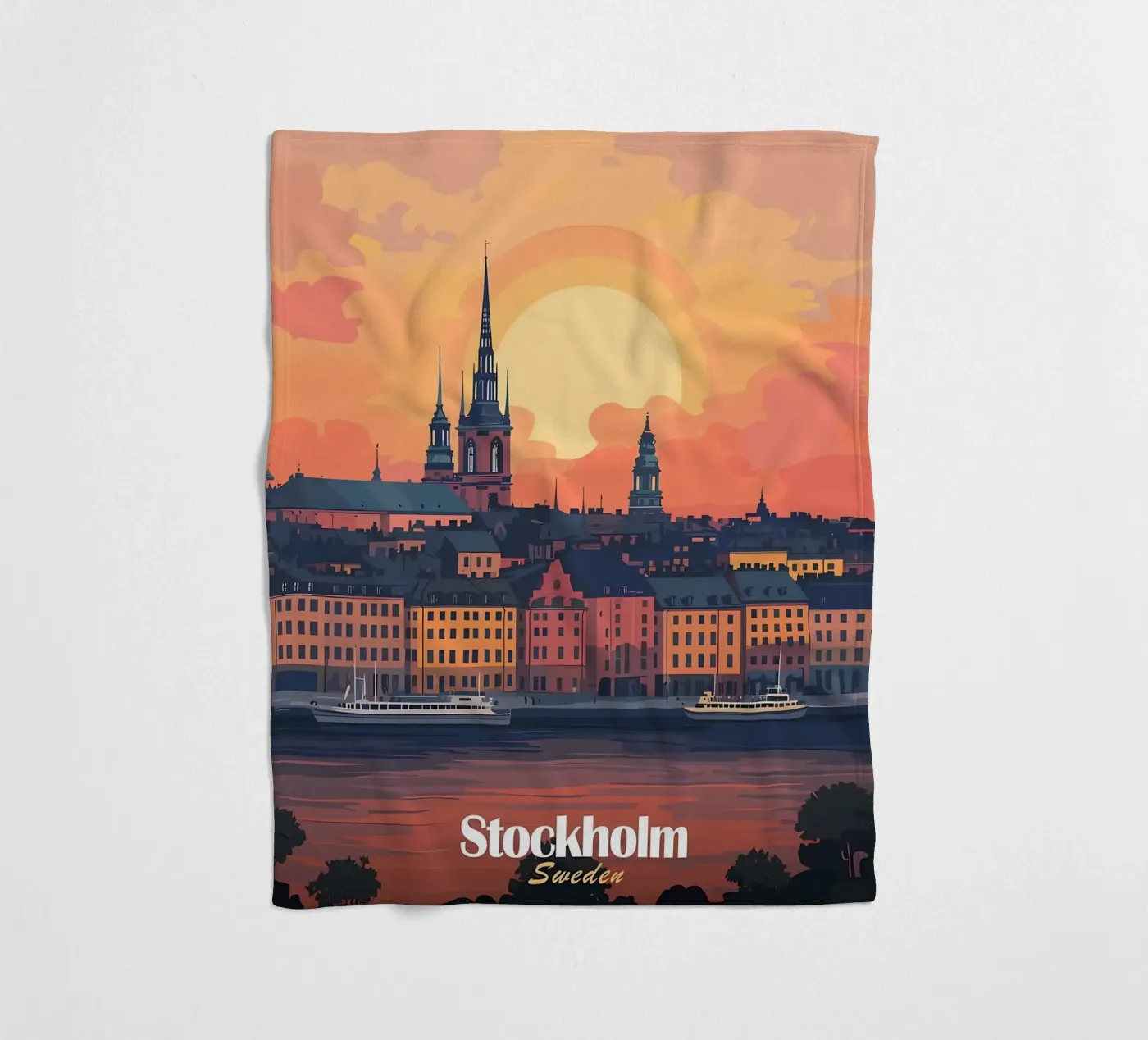Poster Fleecedecke von Ginnery