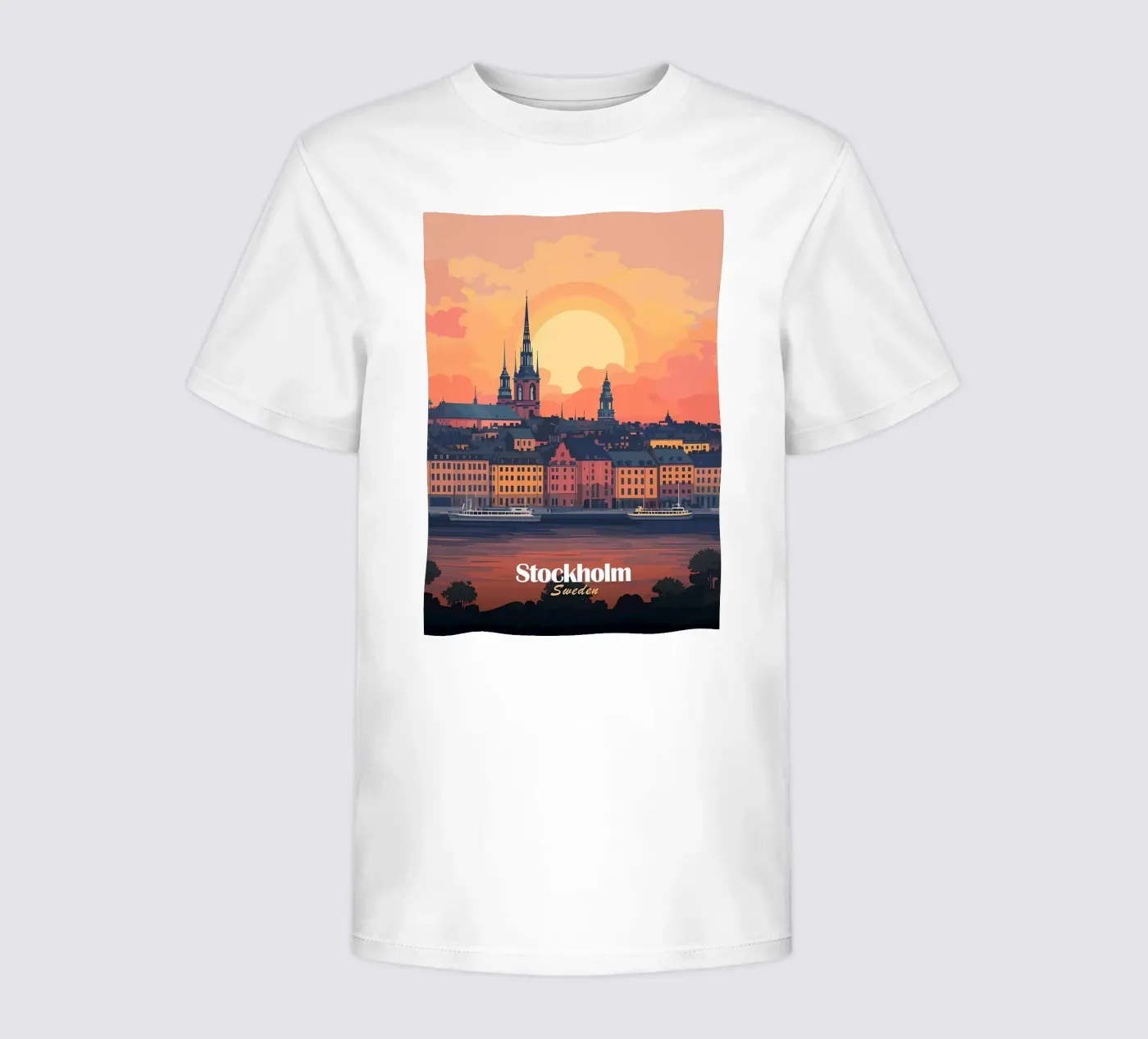 Poster t-shirt bambini da Ginnery