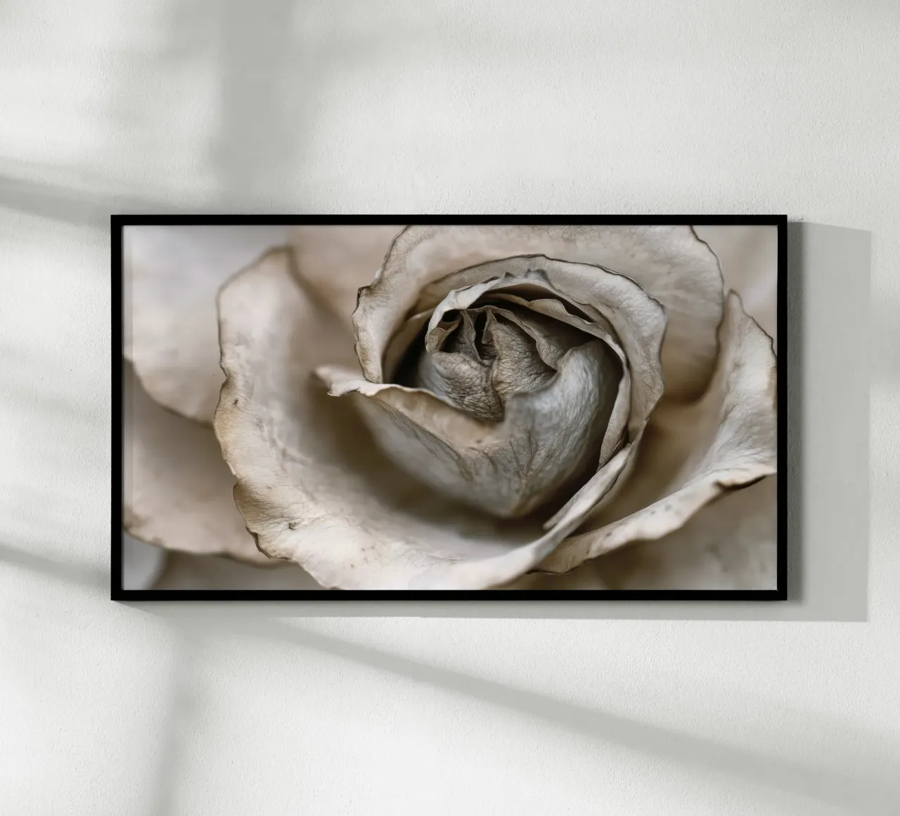 Gentle Flora No 08 poster con telaio in plastica da treechild