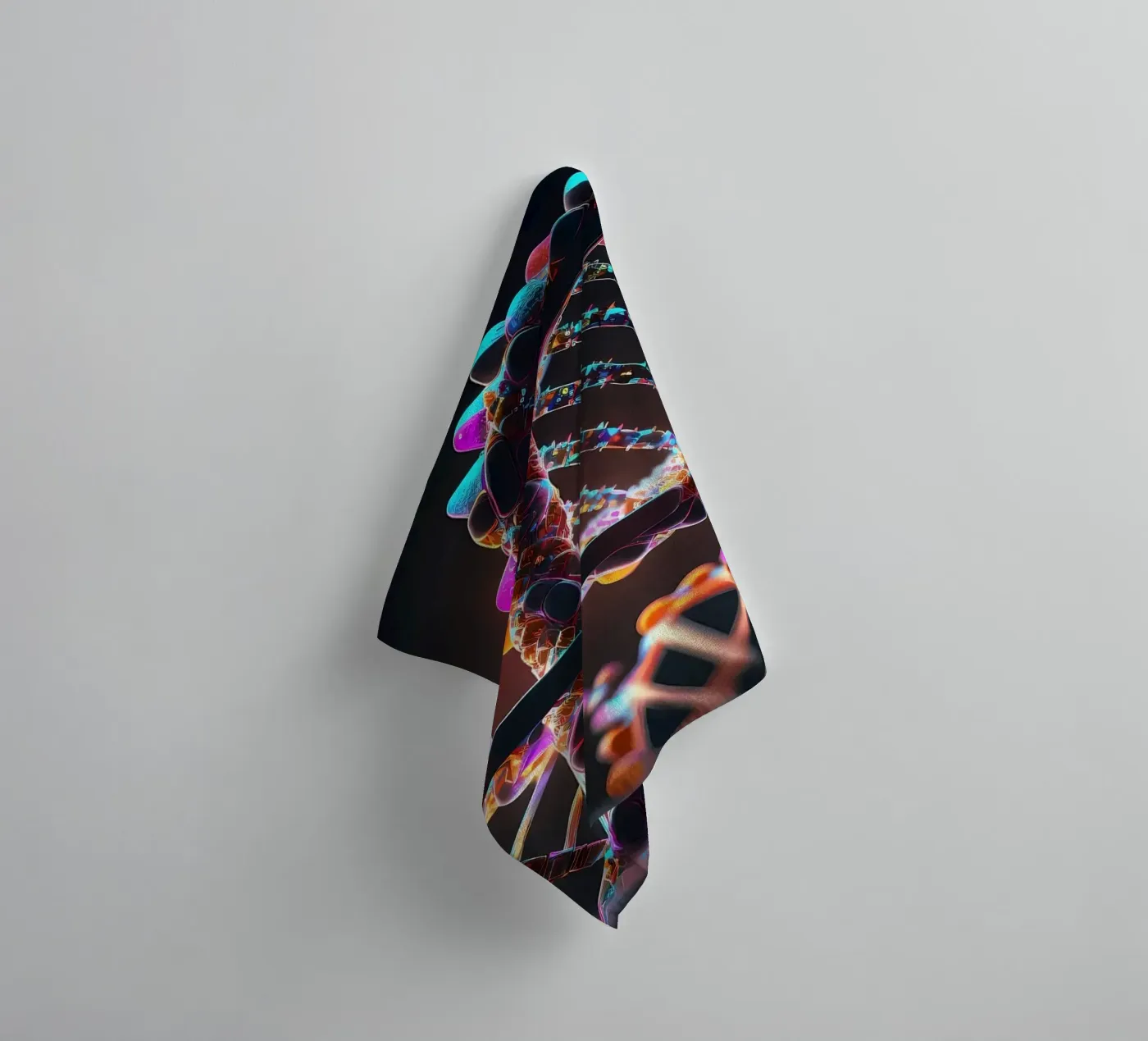 Poster asciugamano da bagno da Delaplane