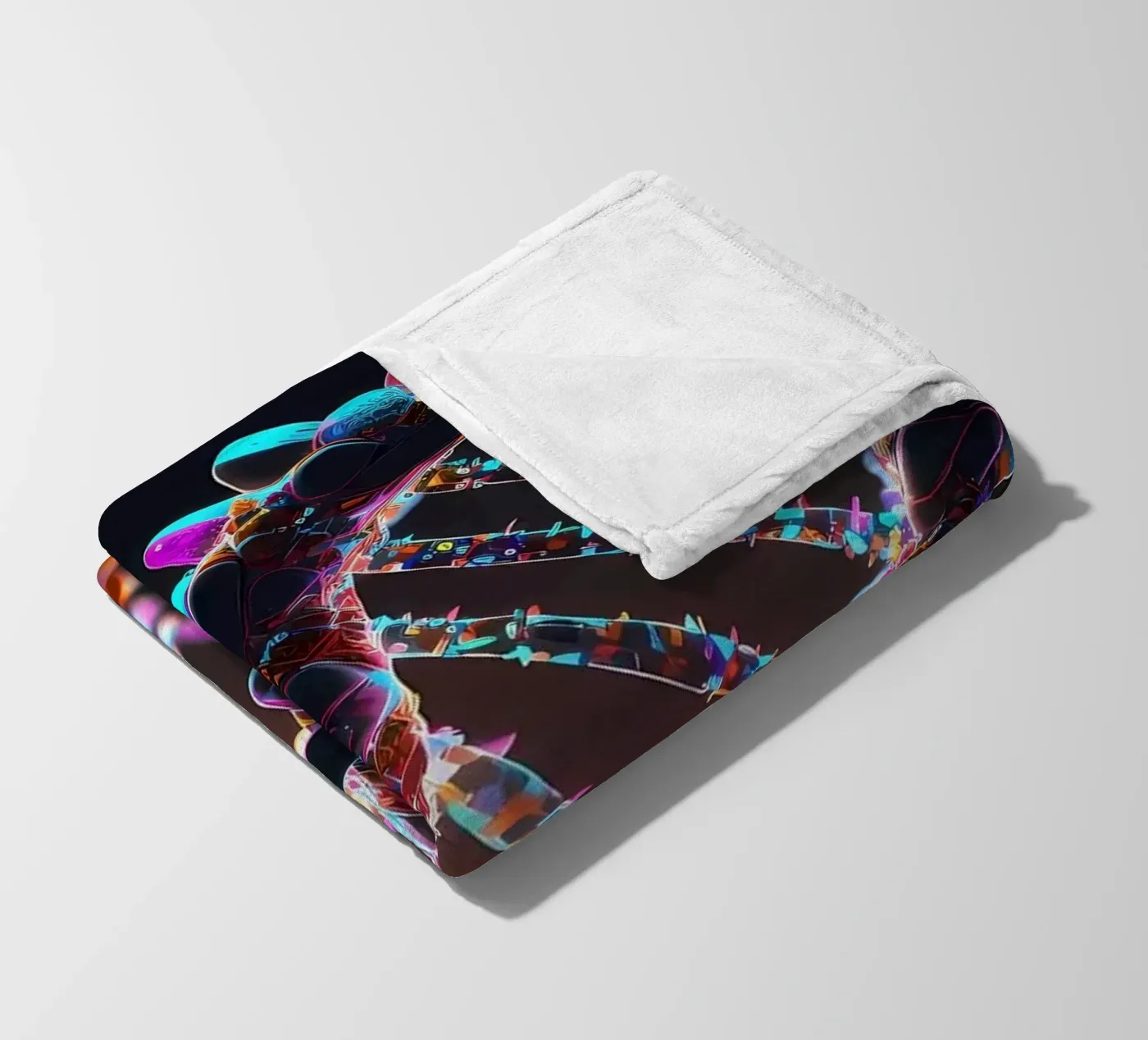 Poster fleece blanket by Delaplane