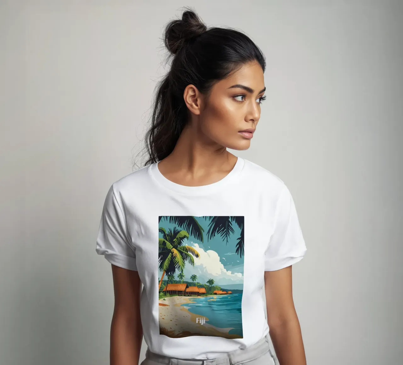Il paradiso delle isole Fiji t-shirt da Ginnery