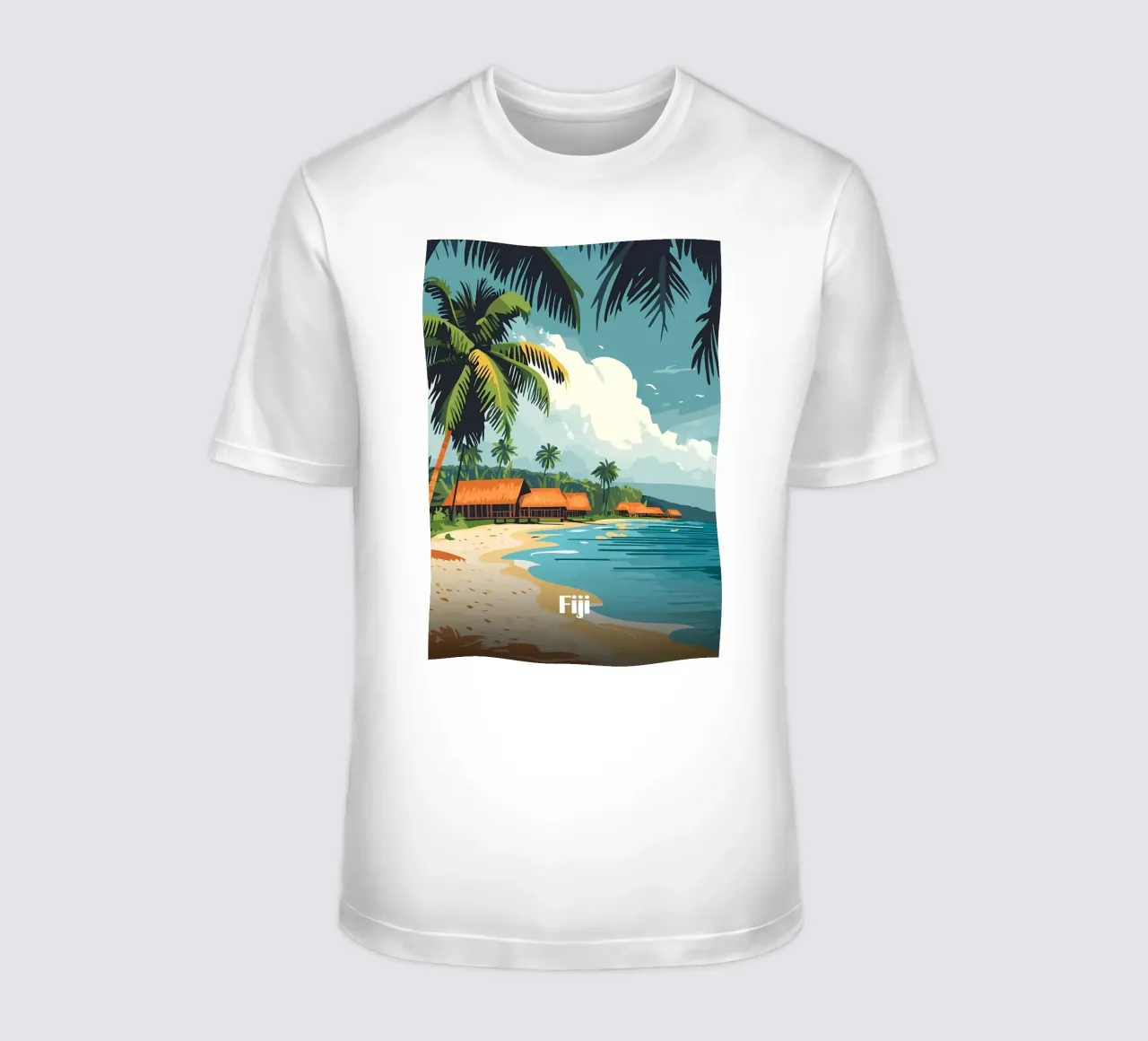 Il paradiso delle isole Fiji t-shirt da Ginnery