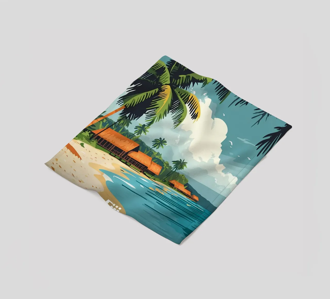 Il paradiso delle isole Fiji coperta in pile da Ginnery