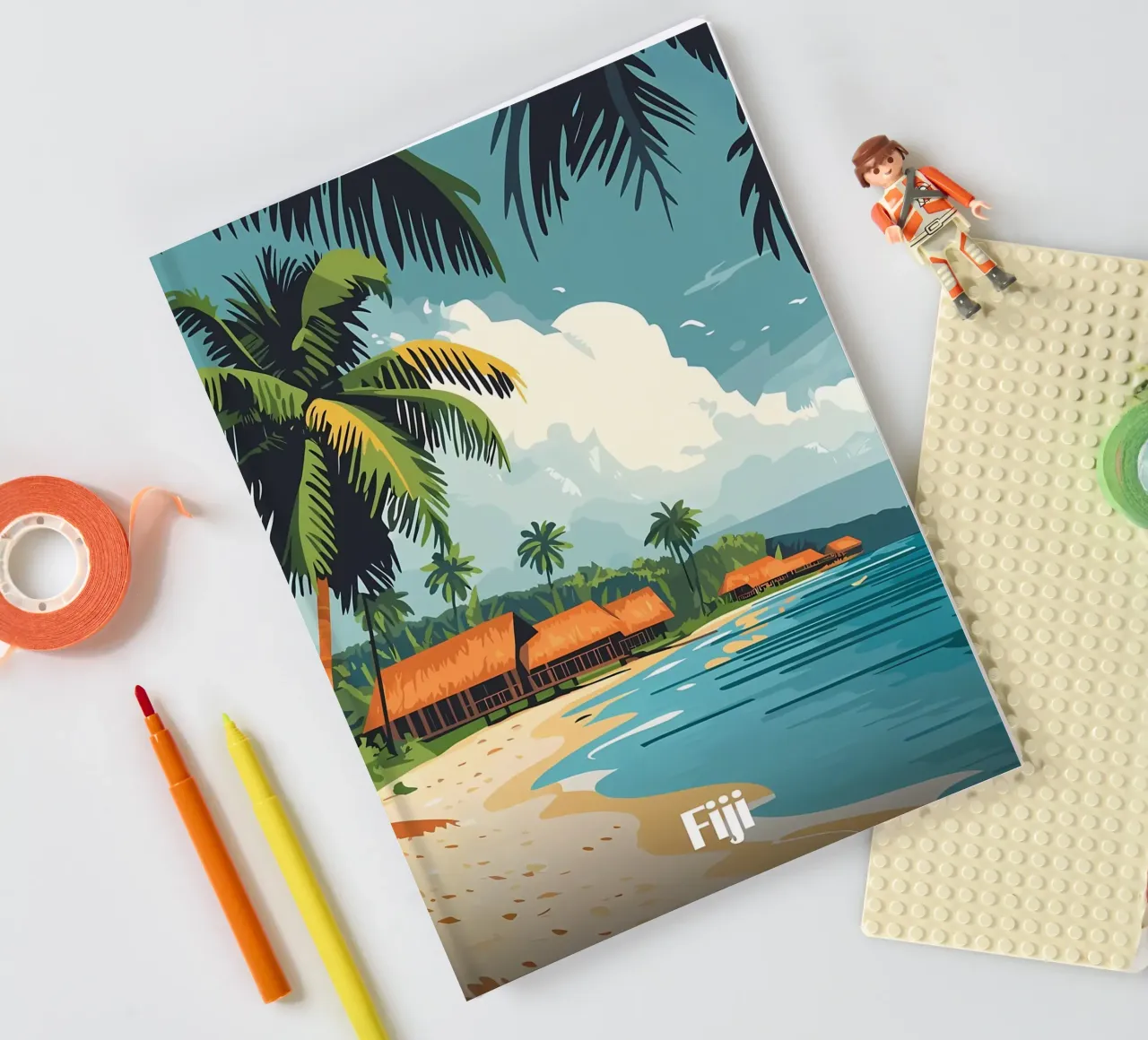 Fiji Island Paradise notebook by Ginnery