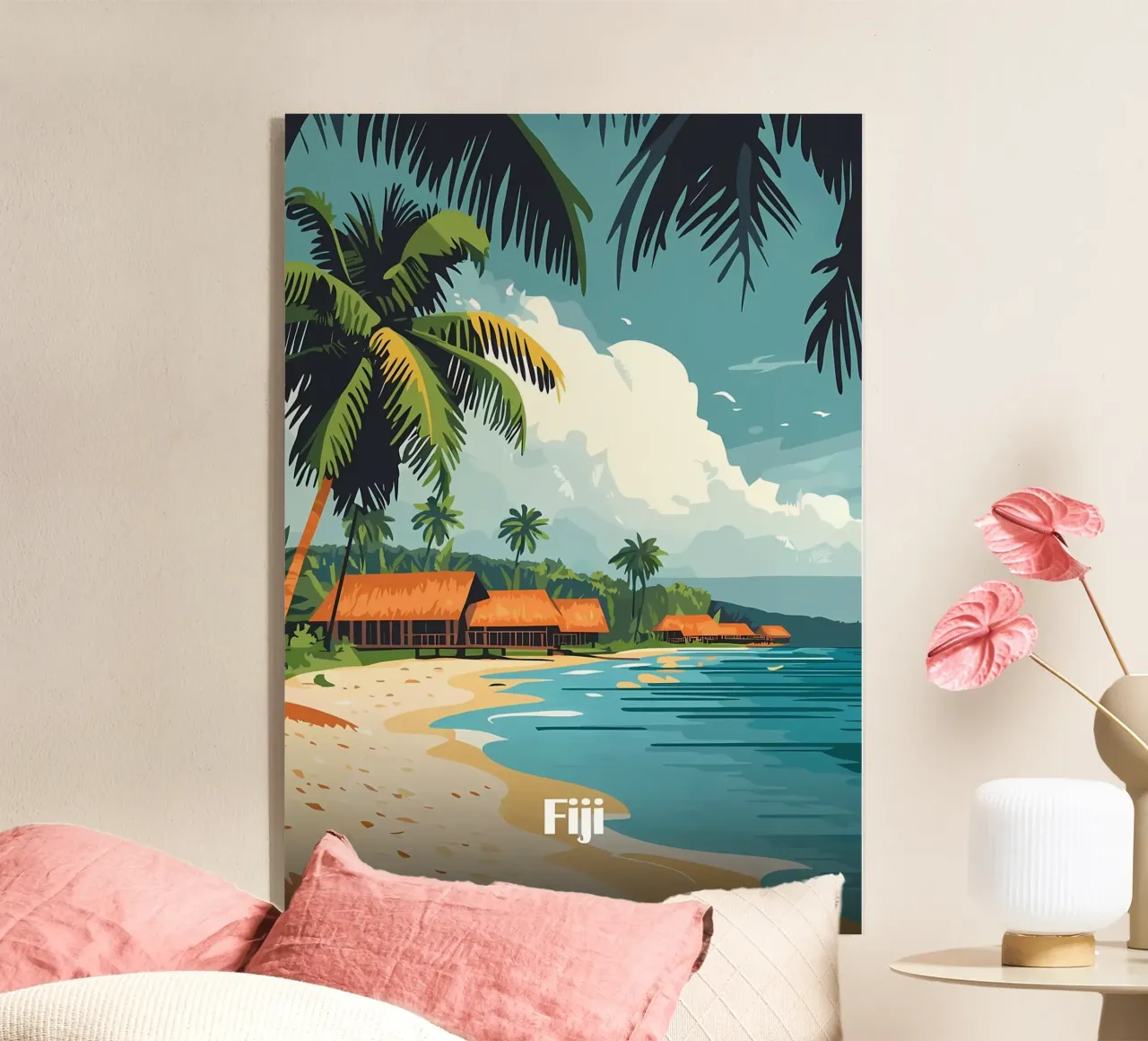 Il paradiso delle isole Fiji plexiglass da Ginnery