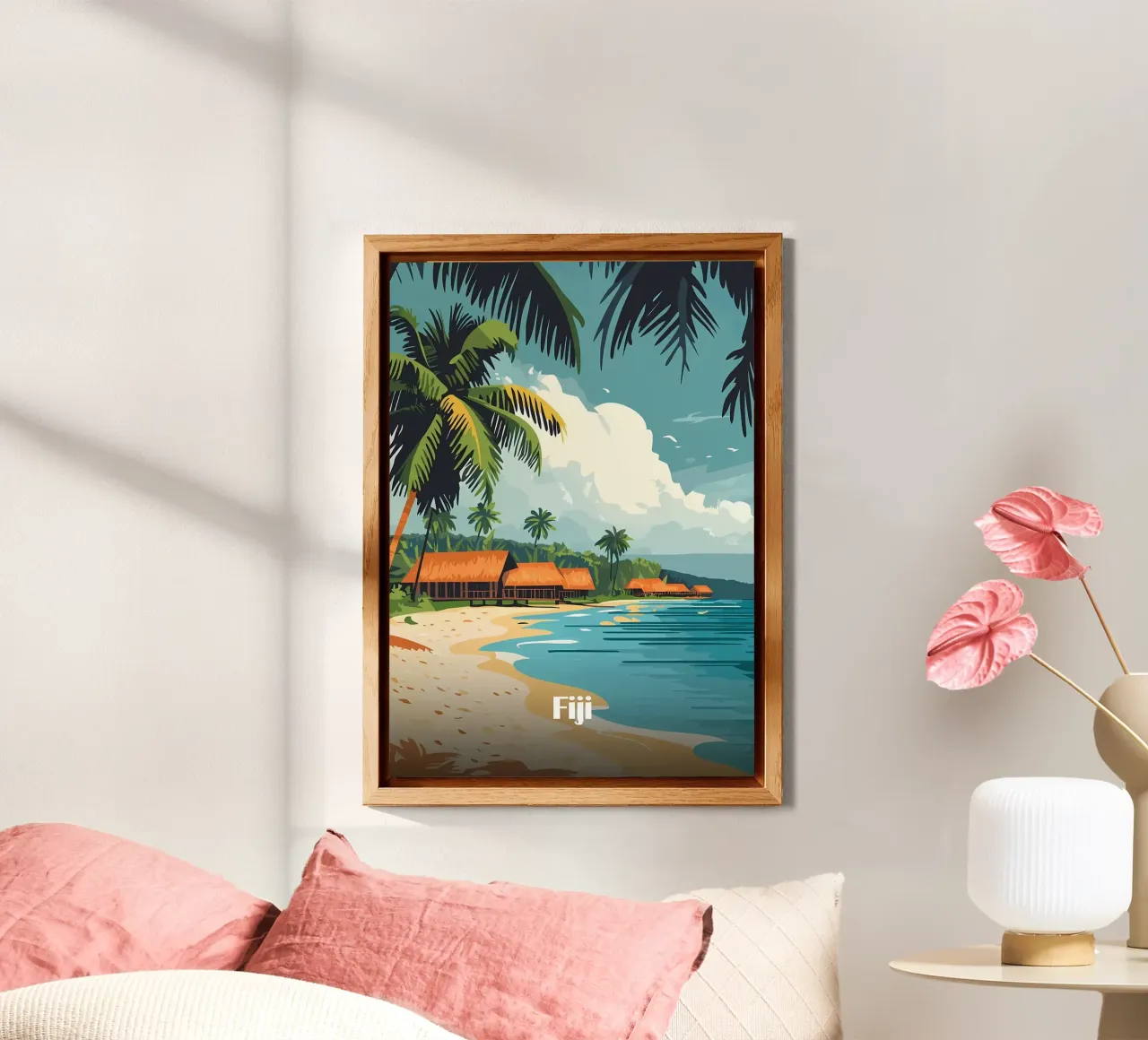 Il paradiso delle isole Fiji alluminio dibond da Ginnery