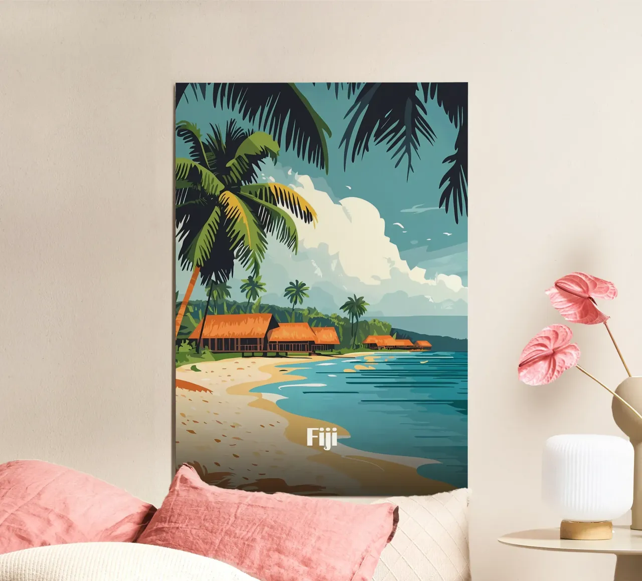 Il paradiso delle isole Fiji carta hahnemühle da Ginnery