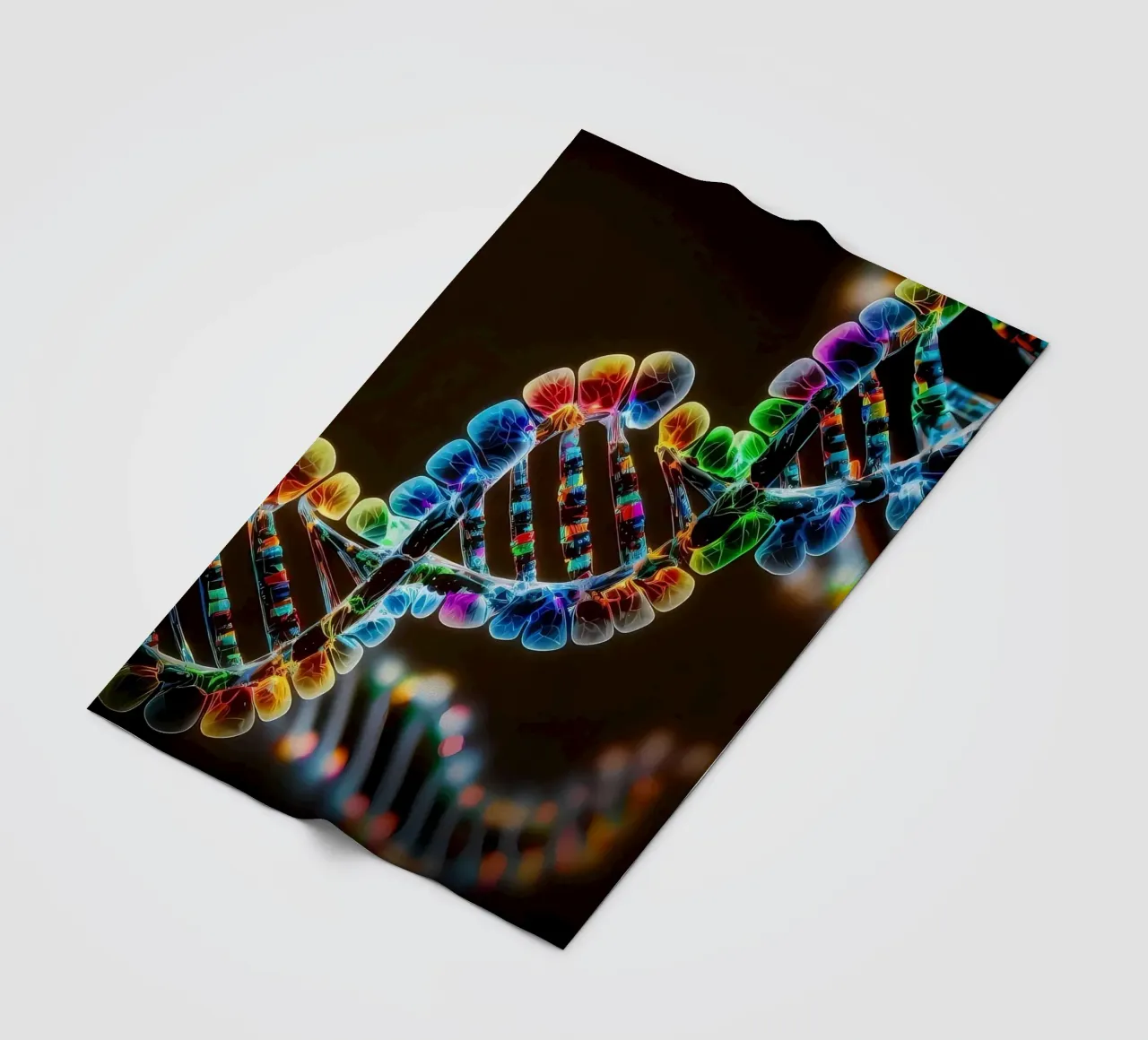 Exploring Genetic Diversit fleece blanket by Delaplane