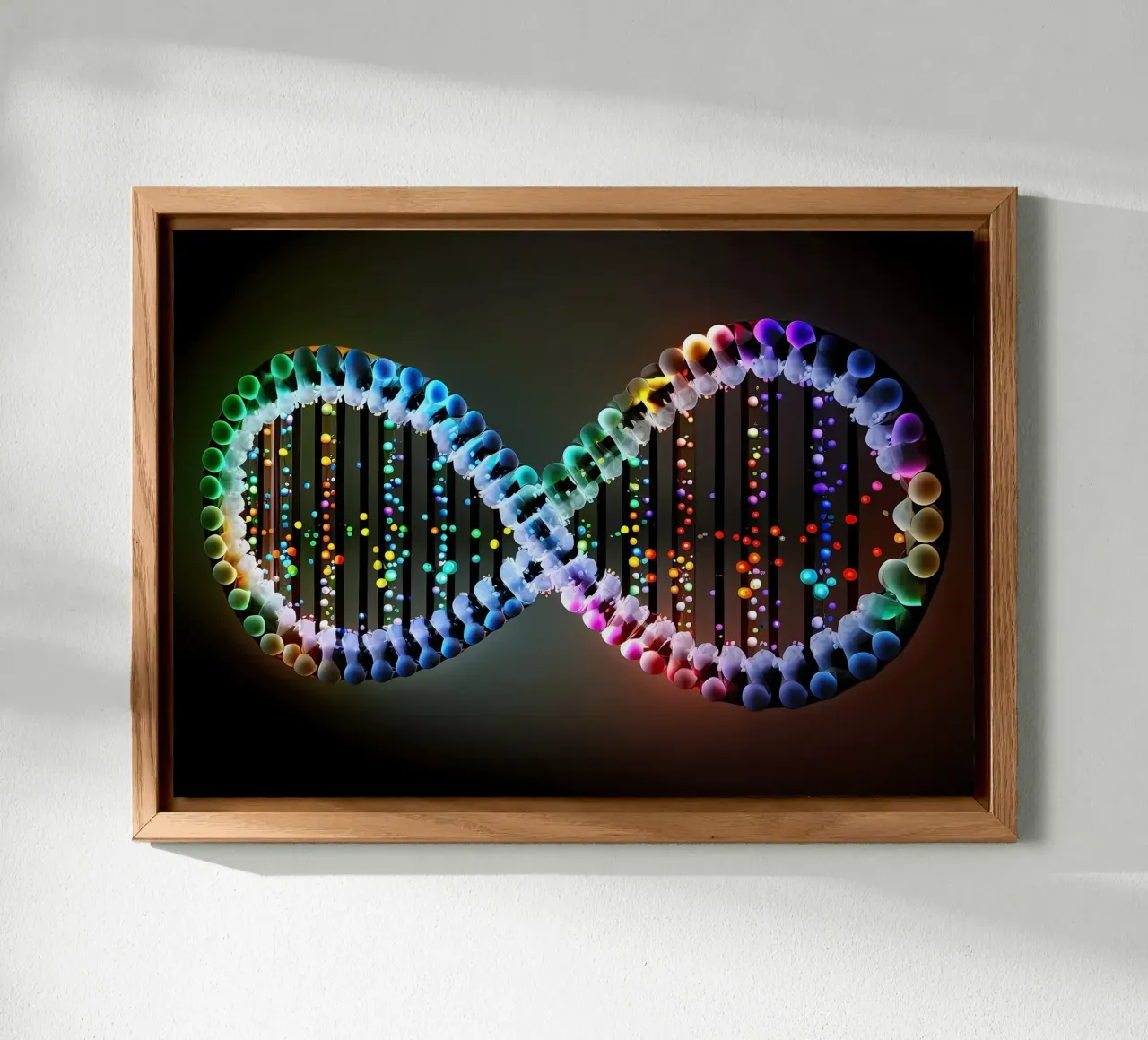 Decoding Lifes Blueprint alu-dibond by Delaplane