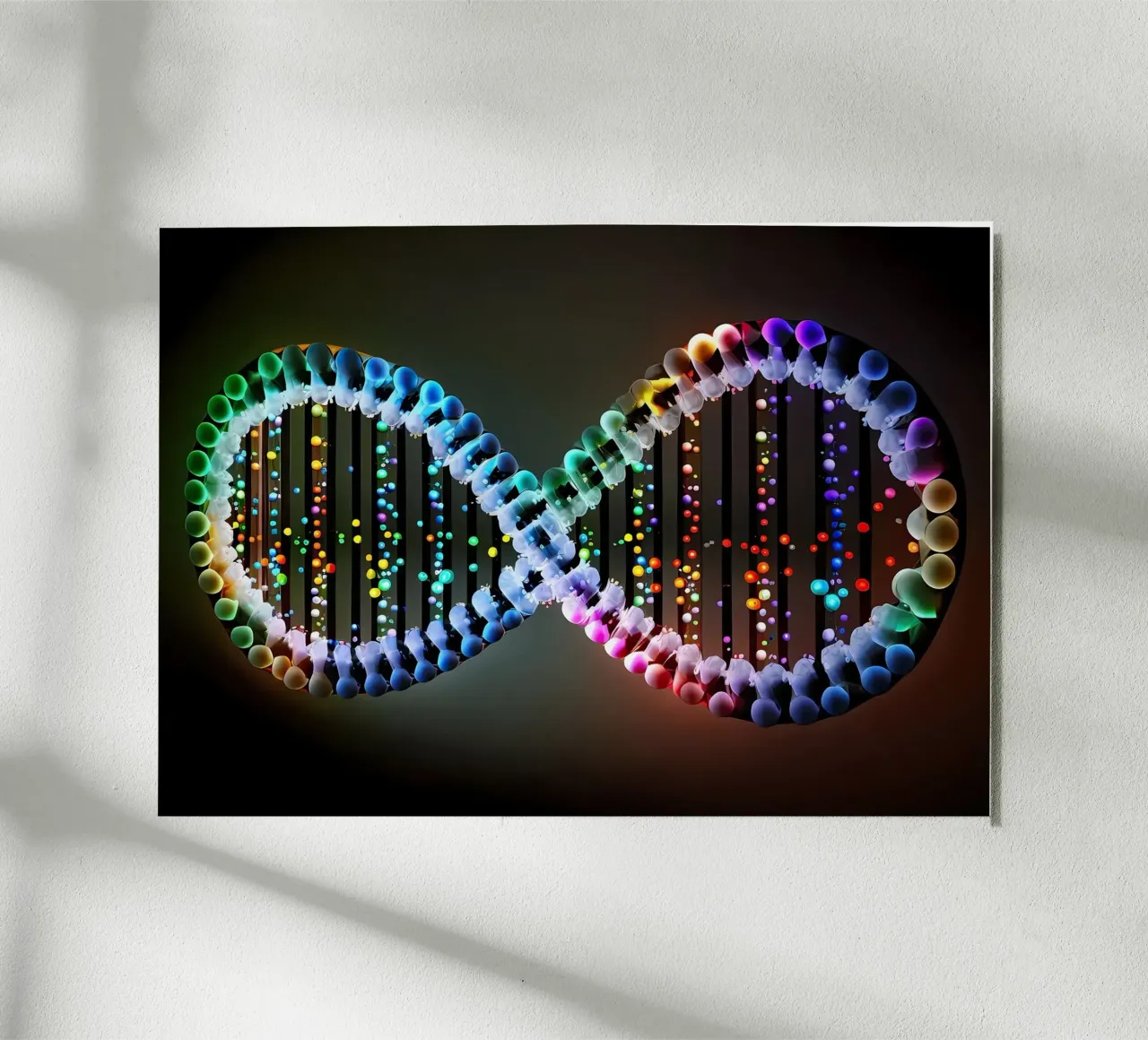 Decoding Lifes Blueprint alu-dibond by Delaplane