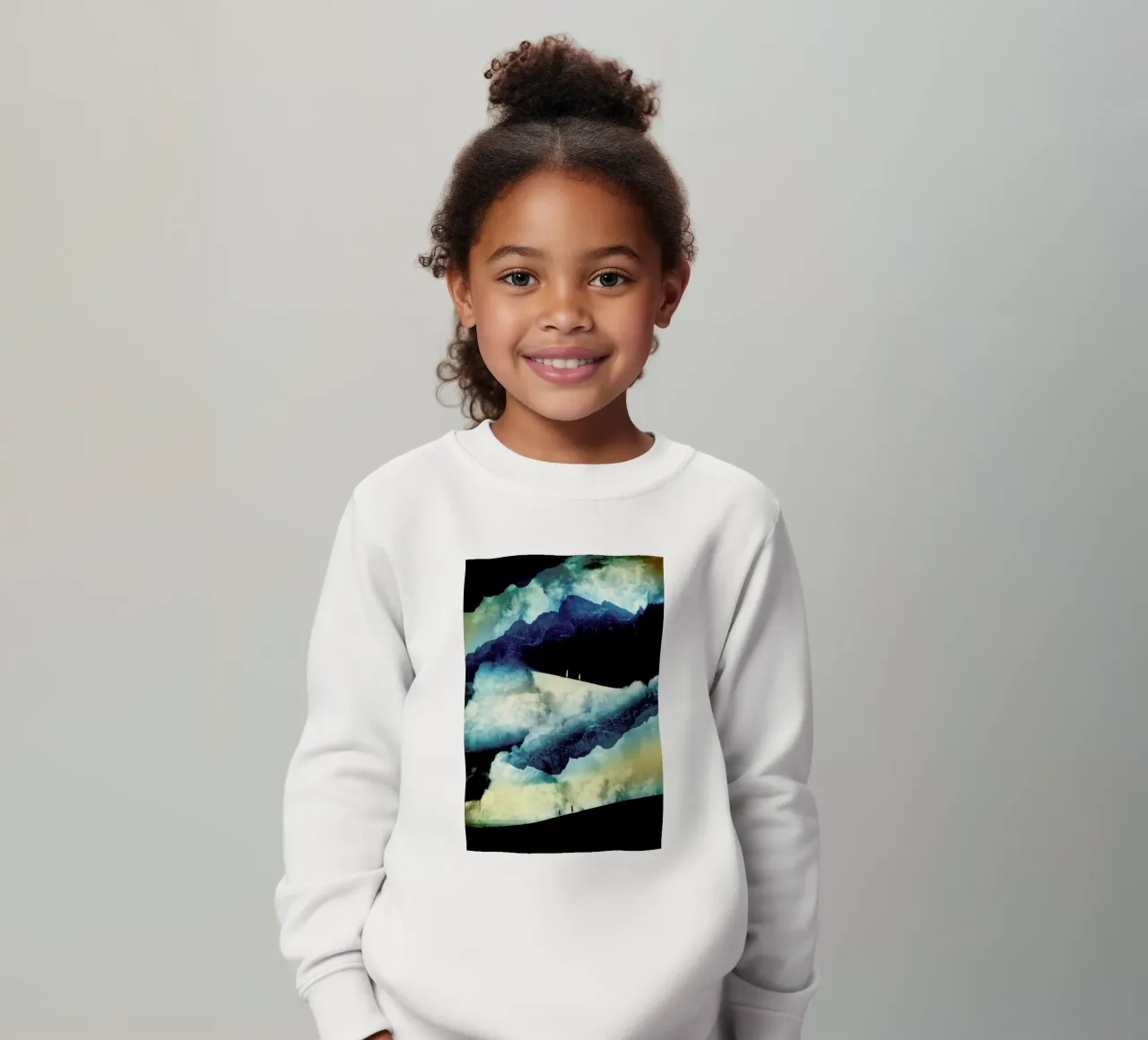 State of Isolation kids sweatshirt by Stoian Hitrov