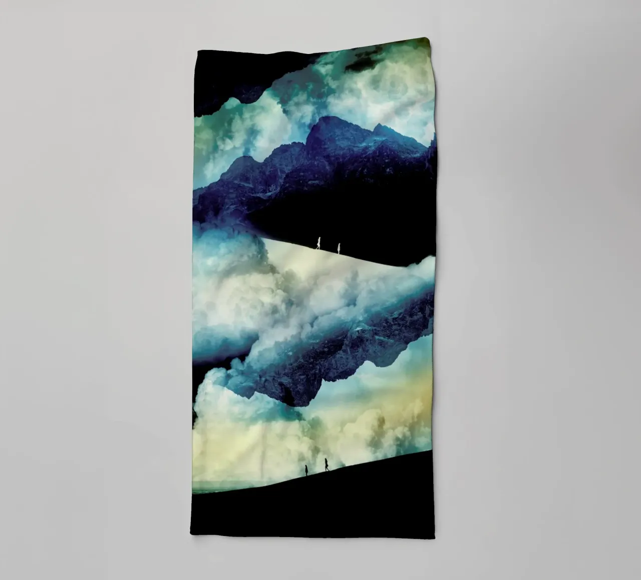 State of Isolation asciugamano da bagno da Stoian Hitrov