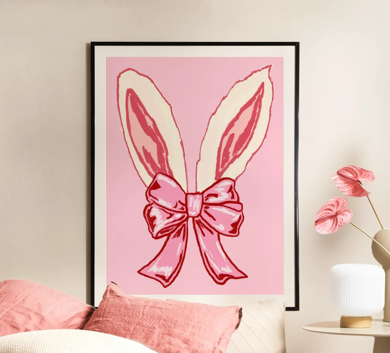 Coniglietta Coquette poster da EDMPROJECT
