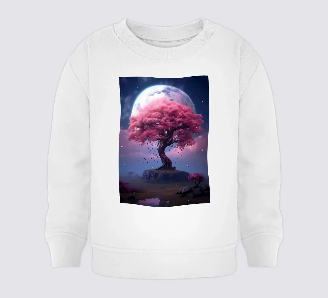 Cosmic Sakura Tree felpa neonato da Mikesell