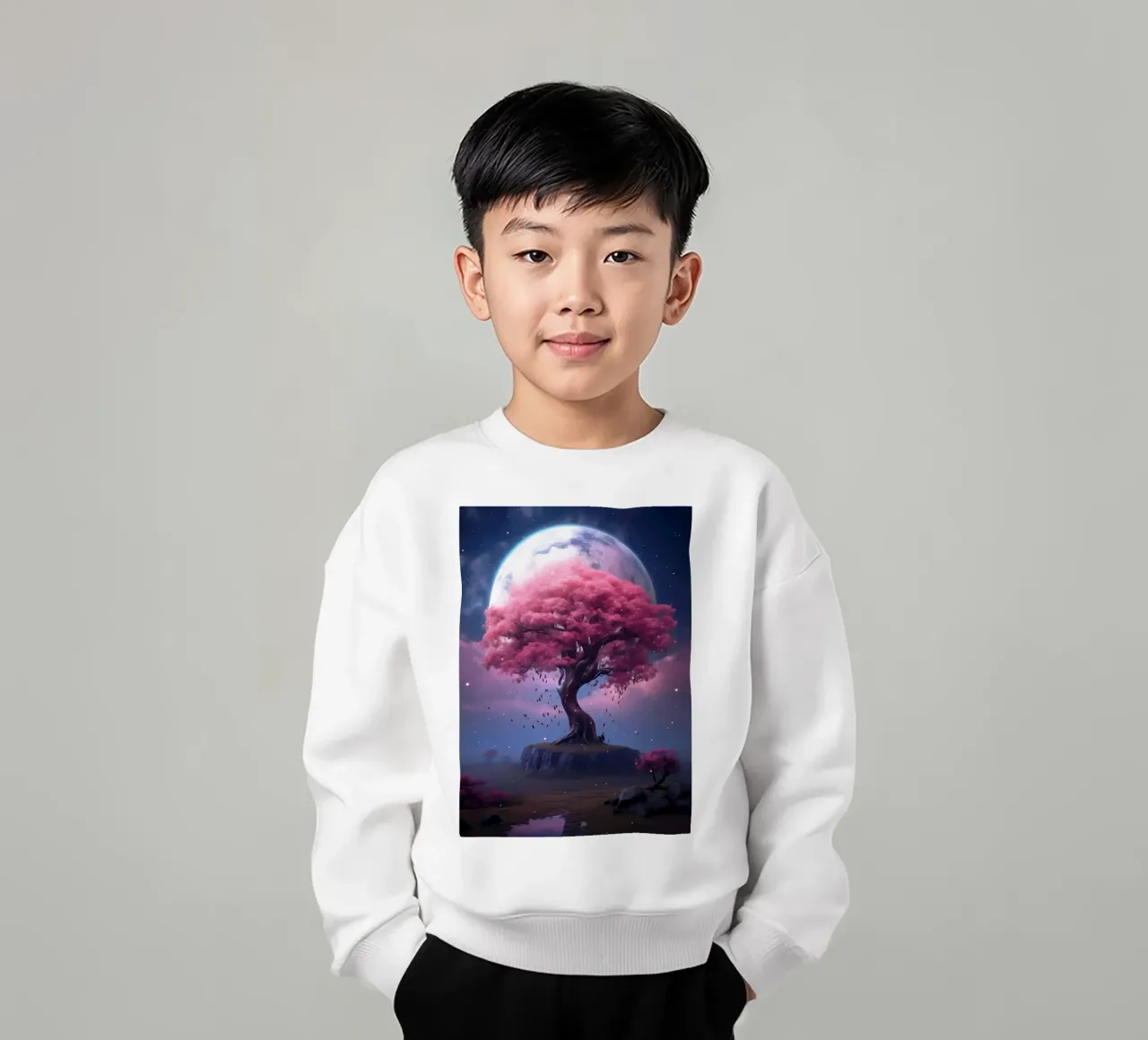 Cosmic Sakura Tree felpa bambino da Mikesell