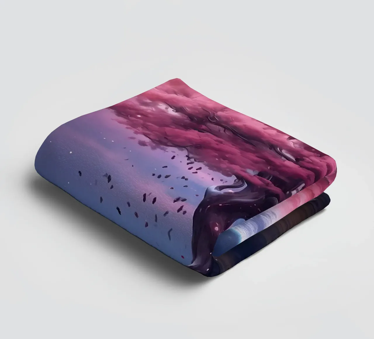 Cosmic Sakura Tree asciugamano da bagno da Mikesell