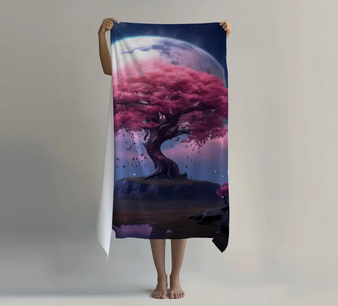 Cosmic Sakura Tree telo mare da Mikesell