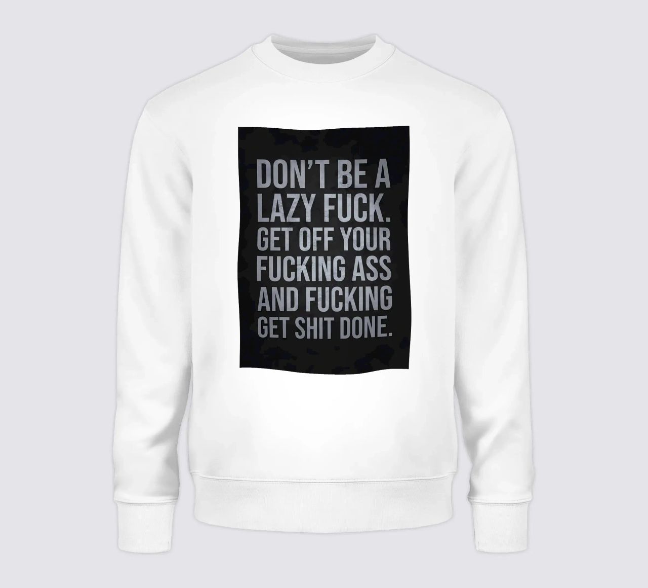 Incluido Be Lazy sudadera de Bassy