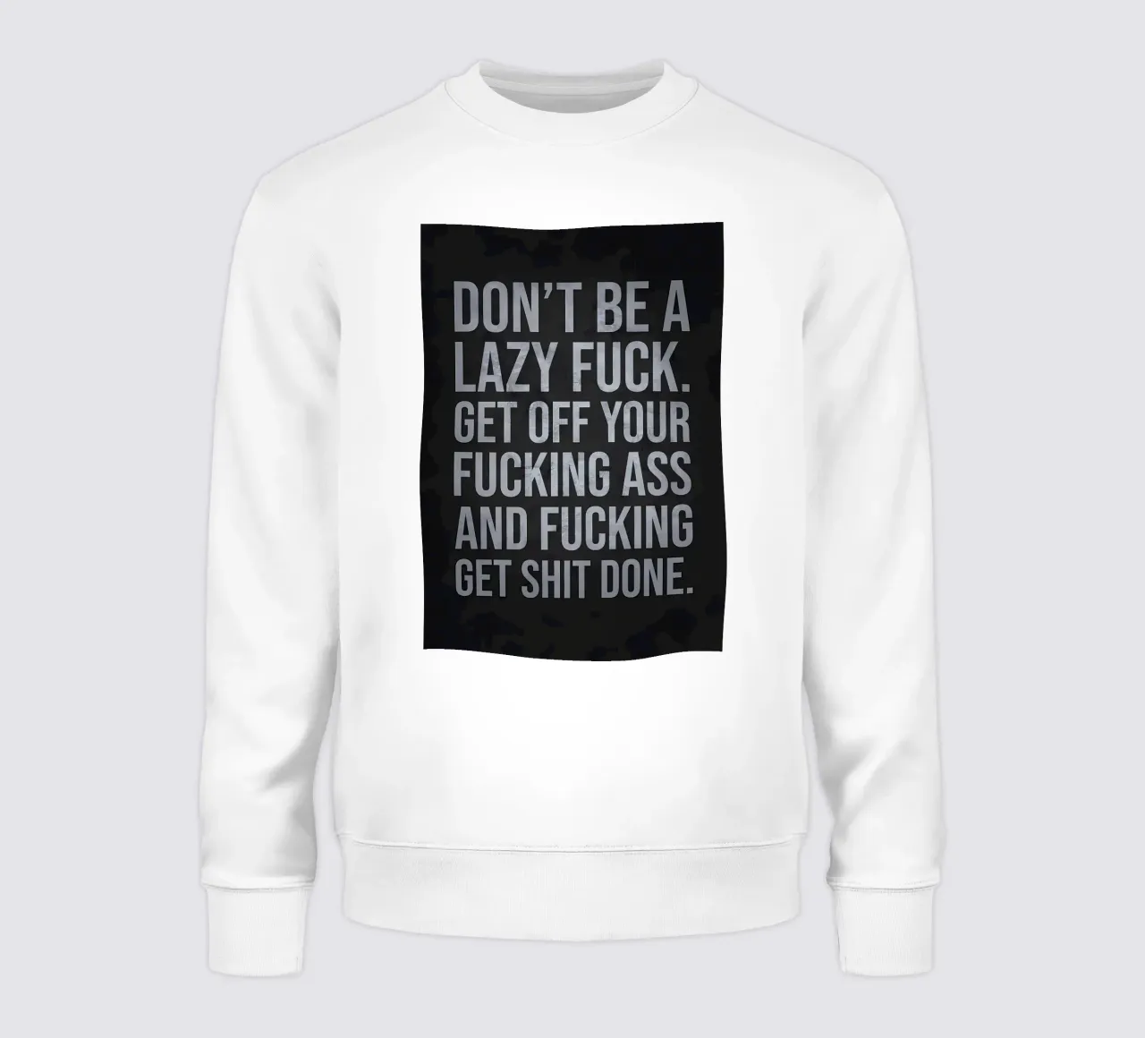 Davon Be Lazy Sweatshirt von Bassy