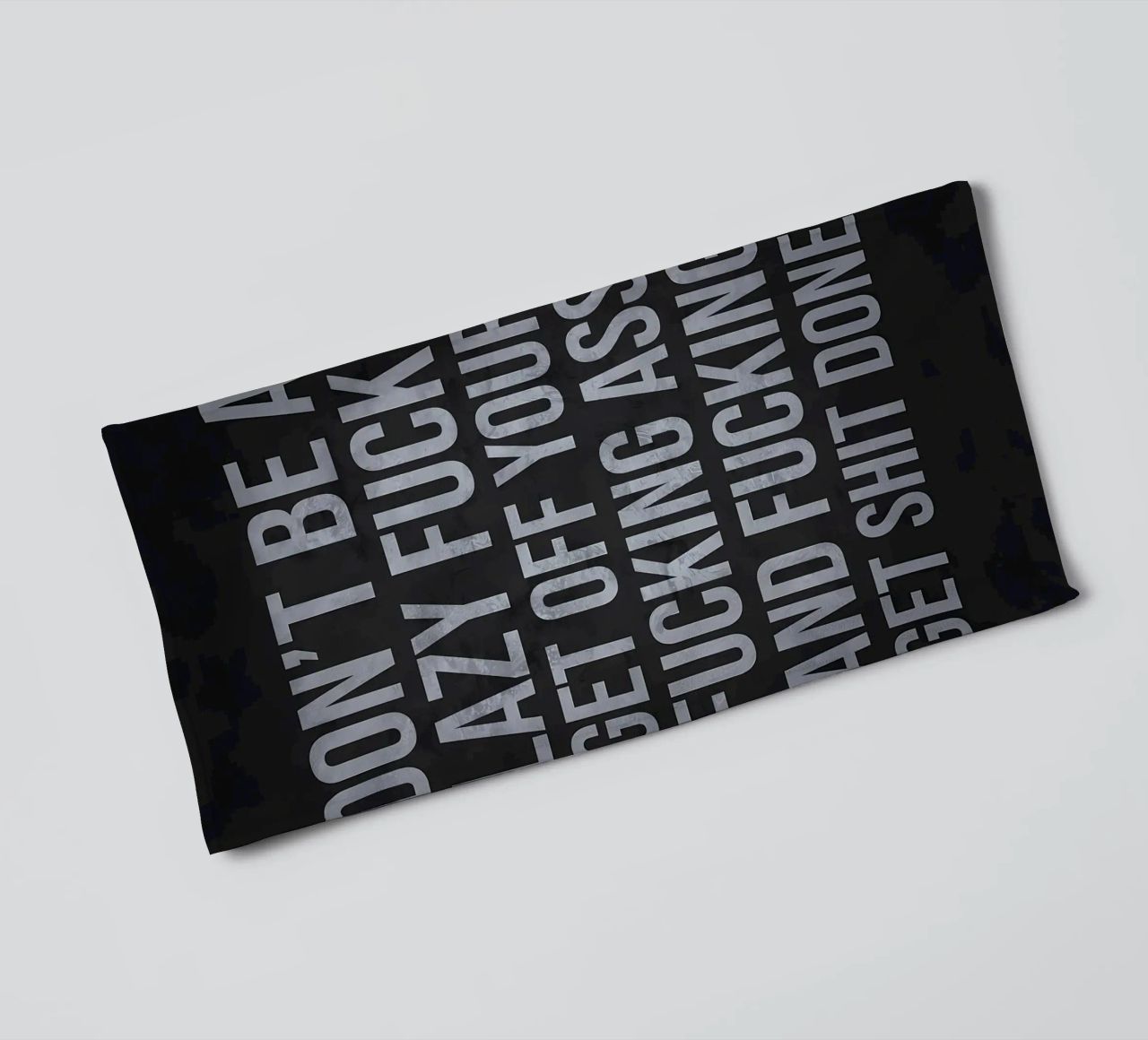 Including Be Lazy towel by Bassy