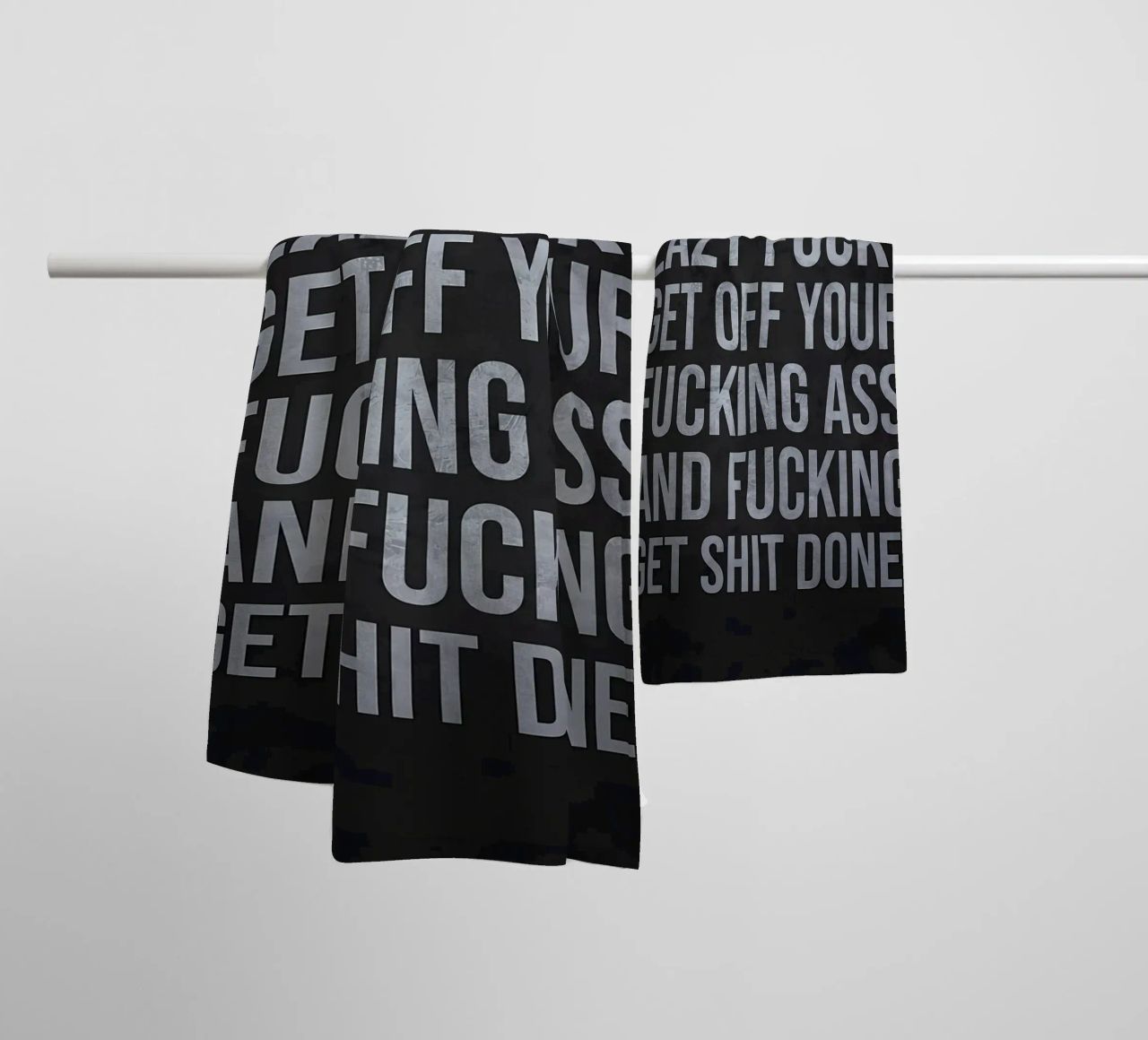 Including Be Lazy towel by Bassy