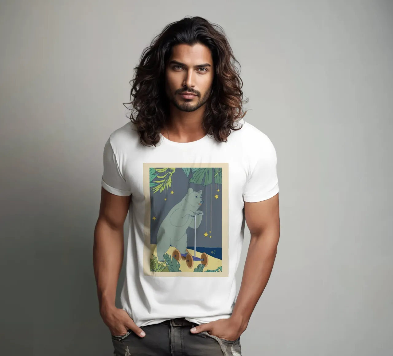 Happy bears t-shirt by Rosita Pepita