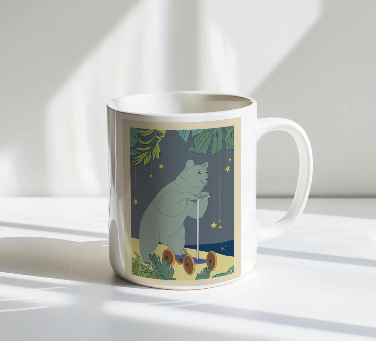 Orsi felici tazza in ceramica da Rosita Pepita