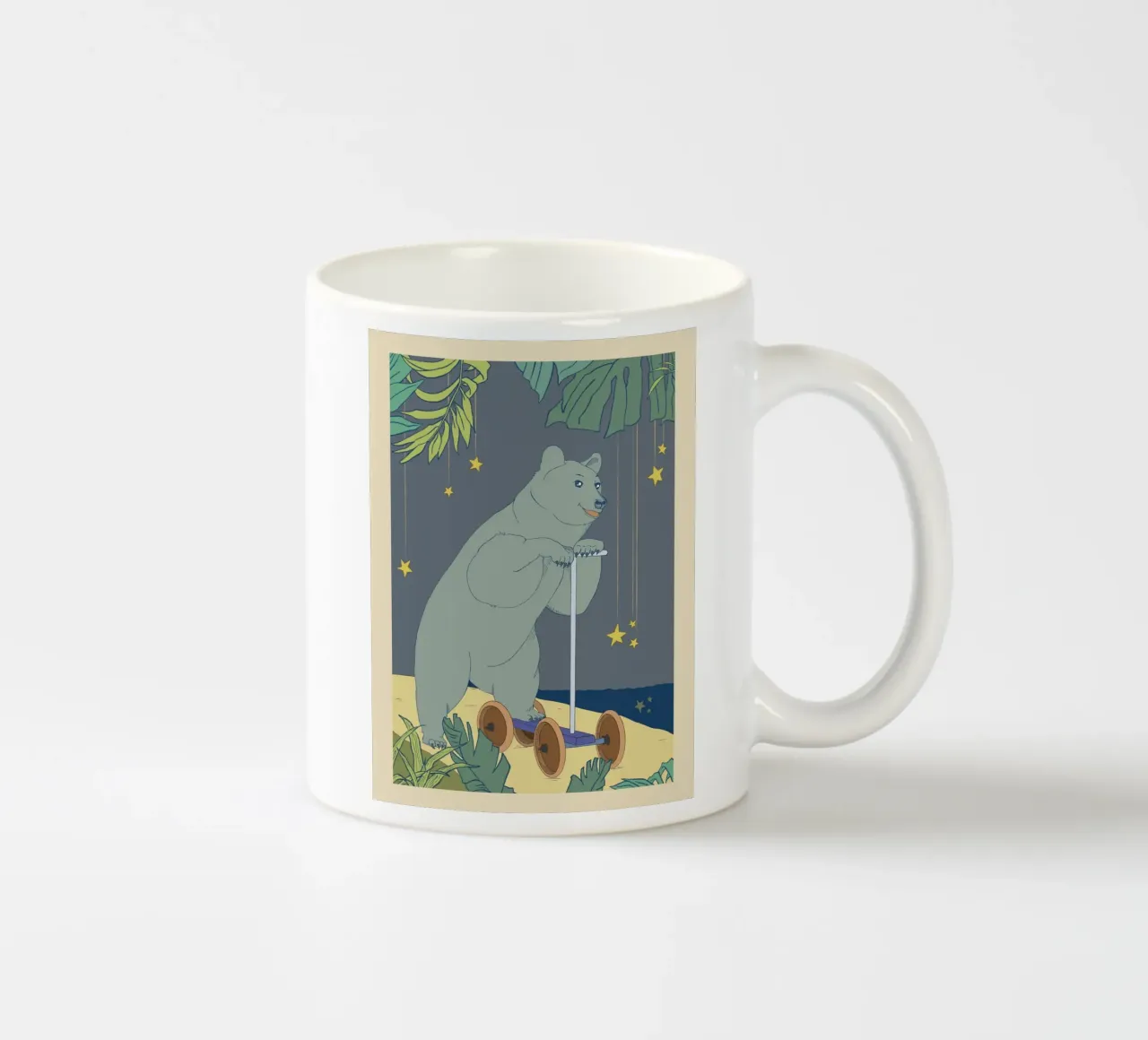 Orsi felici tazza in ceramica da Rosita Pepita