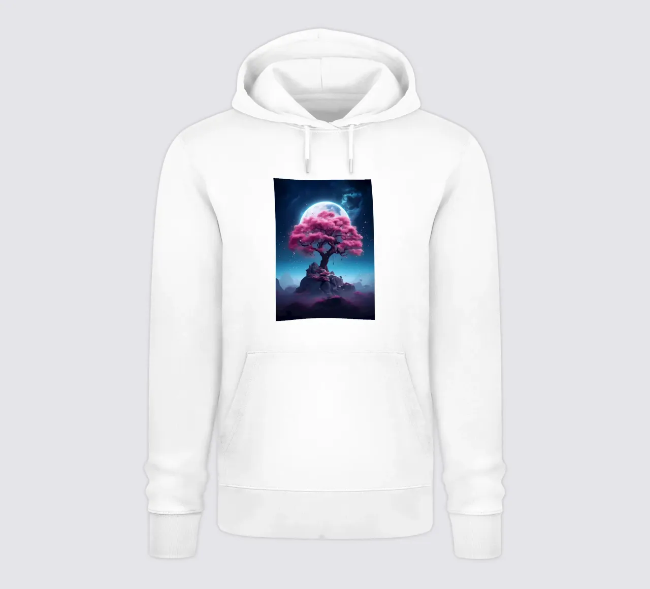 Cosmic Sakura Tree felpa con cappuccio da Mikesell