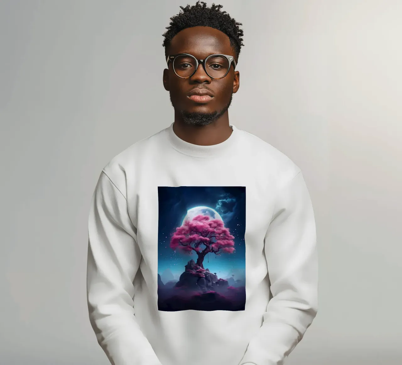 Cosmic Sakura Tree felpa da Mikesell