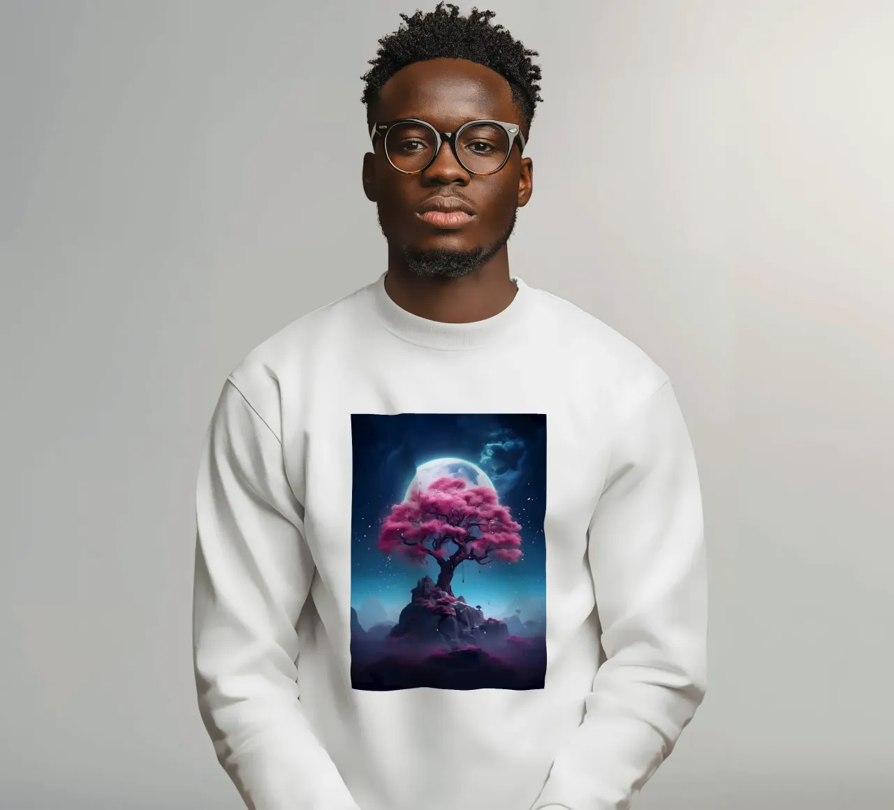 Cosmic Sakura Tree felpa da Mikesell