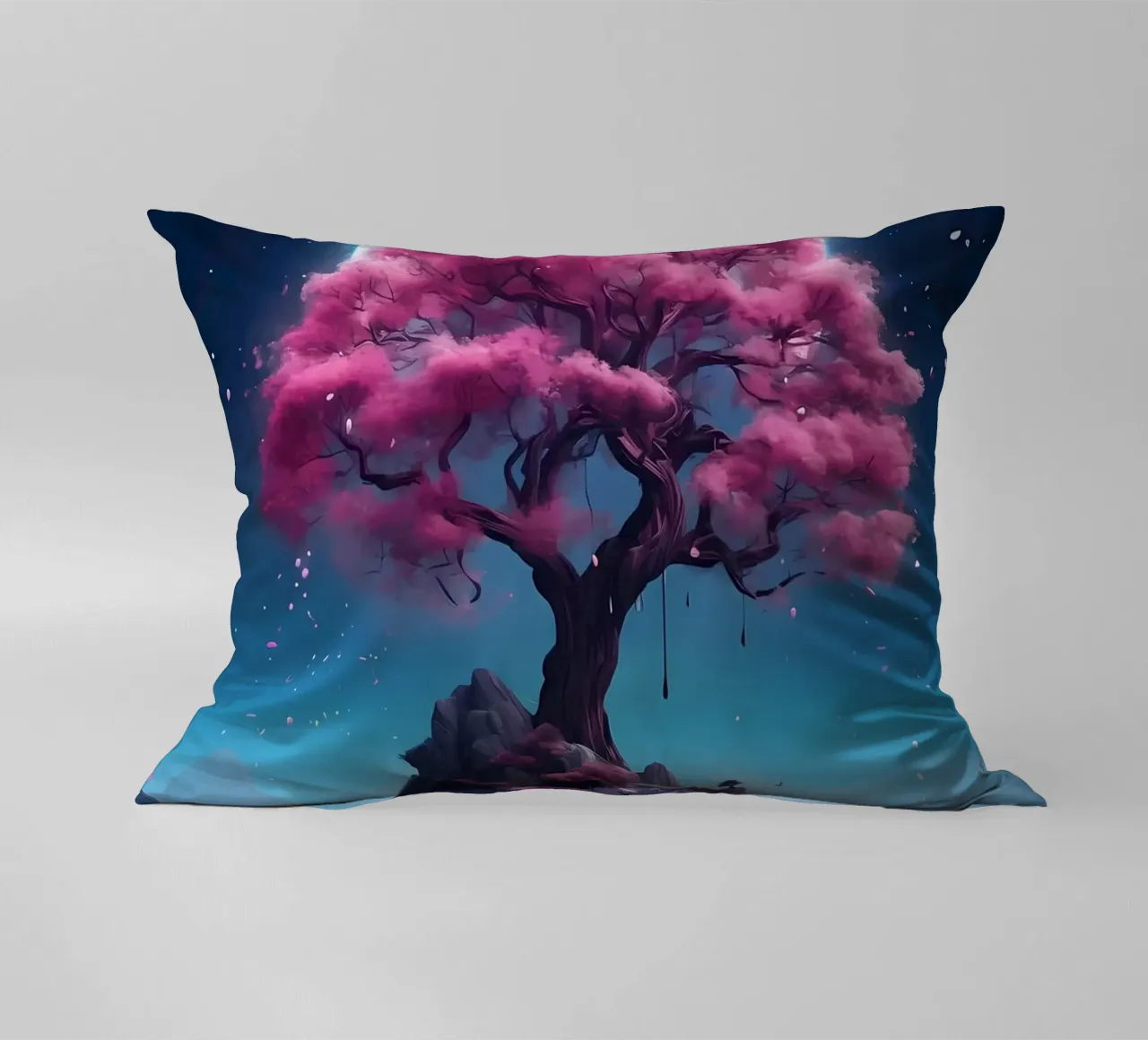 Cosmic Sakura Tree cuscino da Mikesell