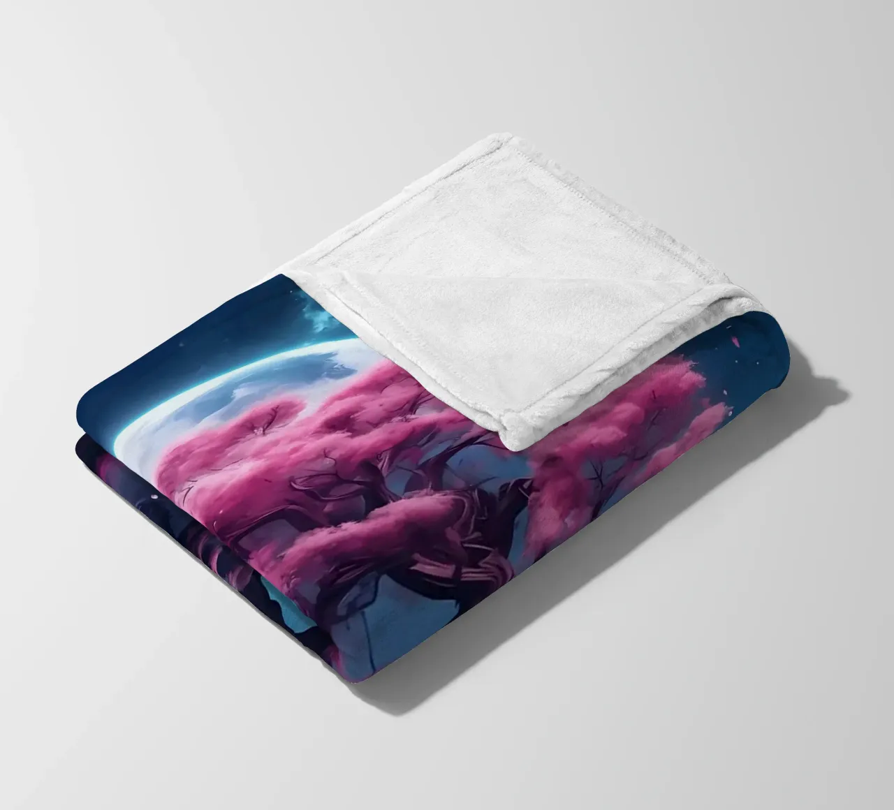 Cosmic Sakura Tree coperta in pile da Mikesell