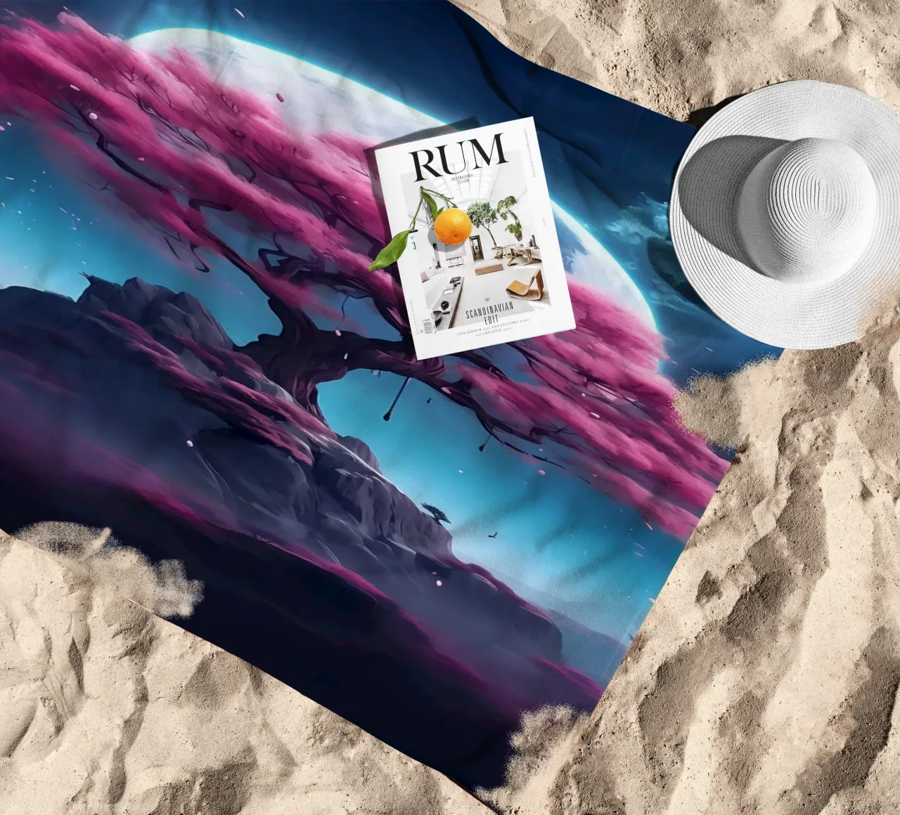 Cosmic Sakura Tree telo mare da Mikesell