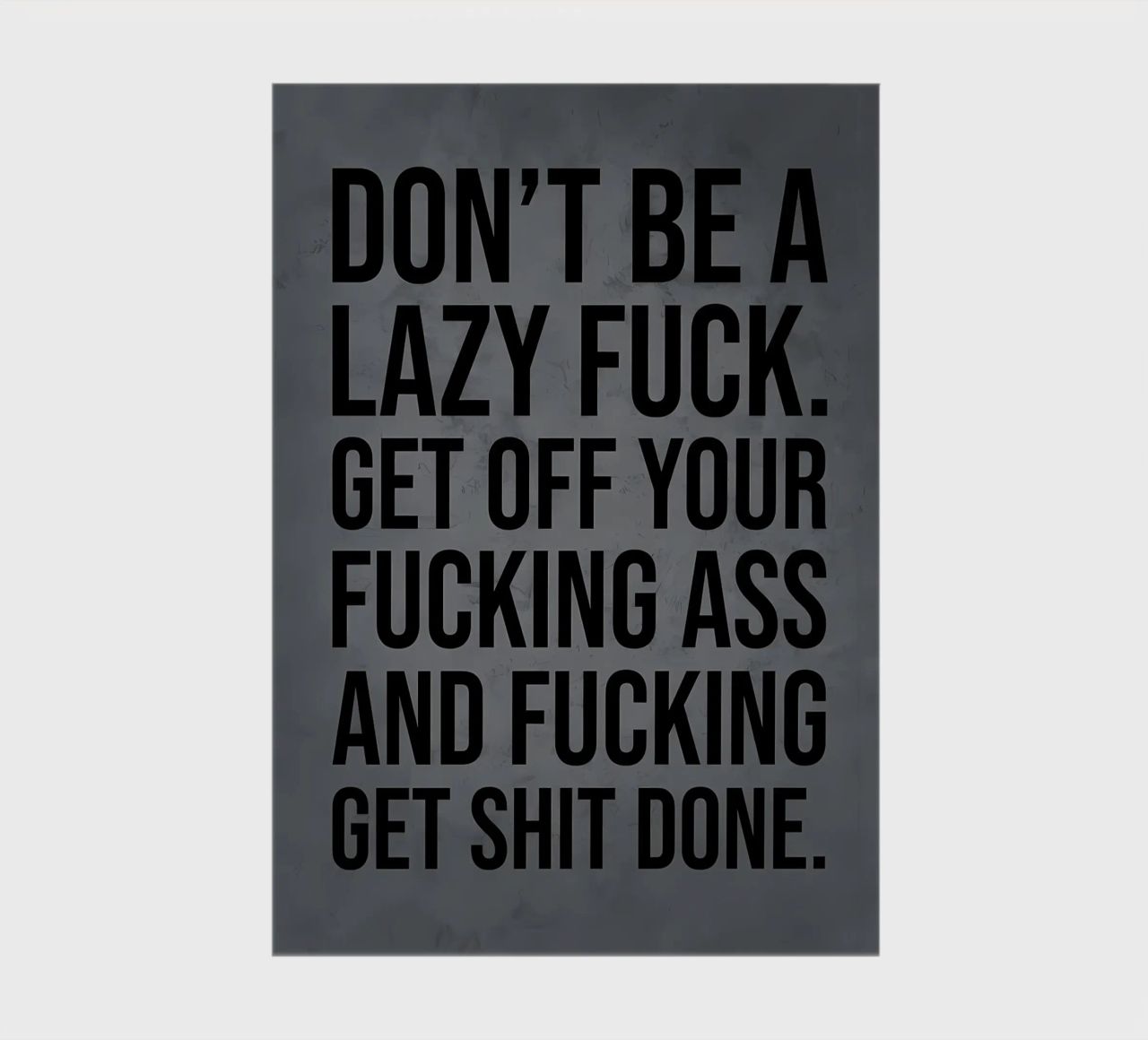 Including Be Lazy notebook by Bassy