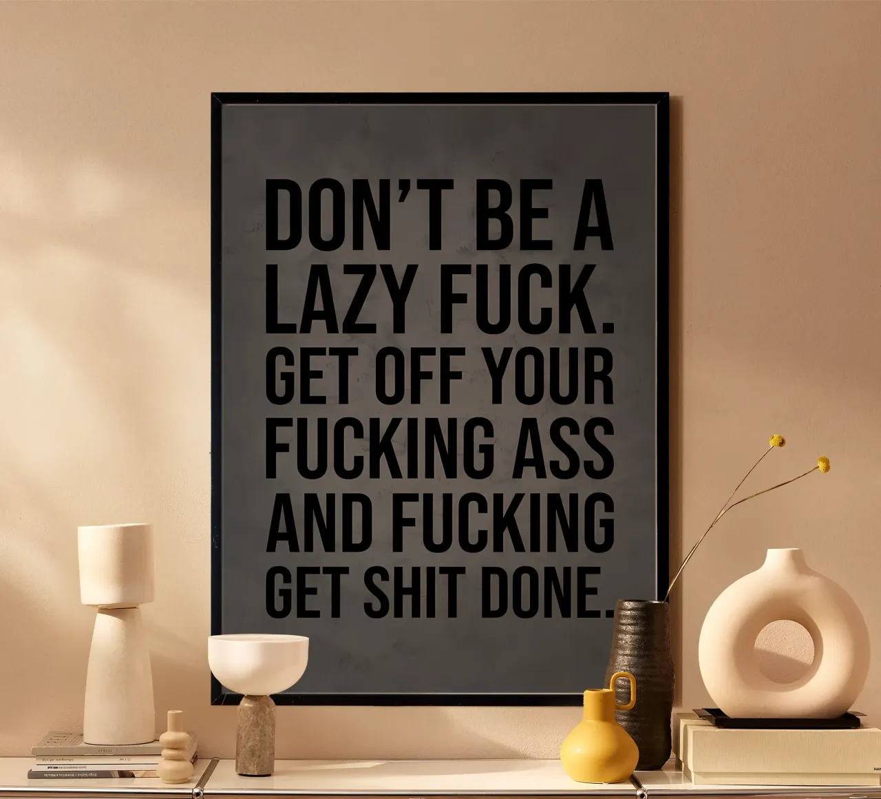 Davon Be Lazy Hahnemühle von Bassy