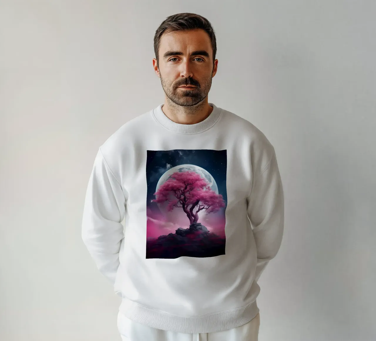Cosmic Sakura Tree felpa da Mikesell