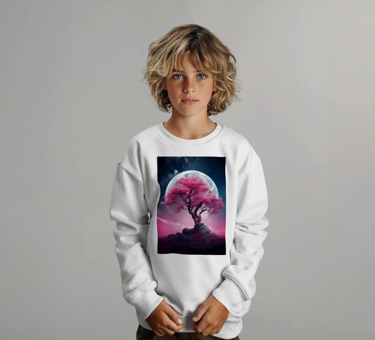 Cosmic Sakura Tree felpa bambino da Mikesell