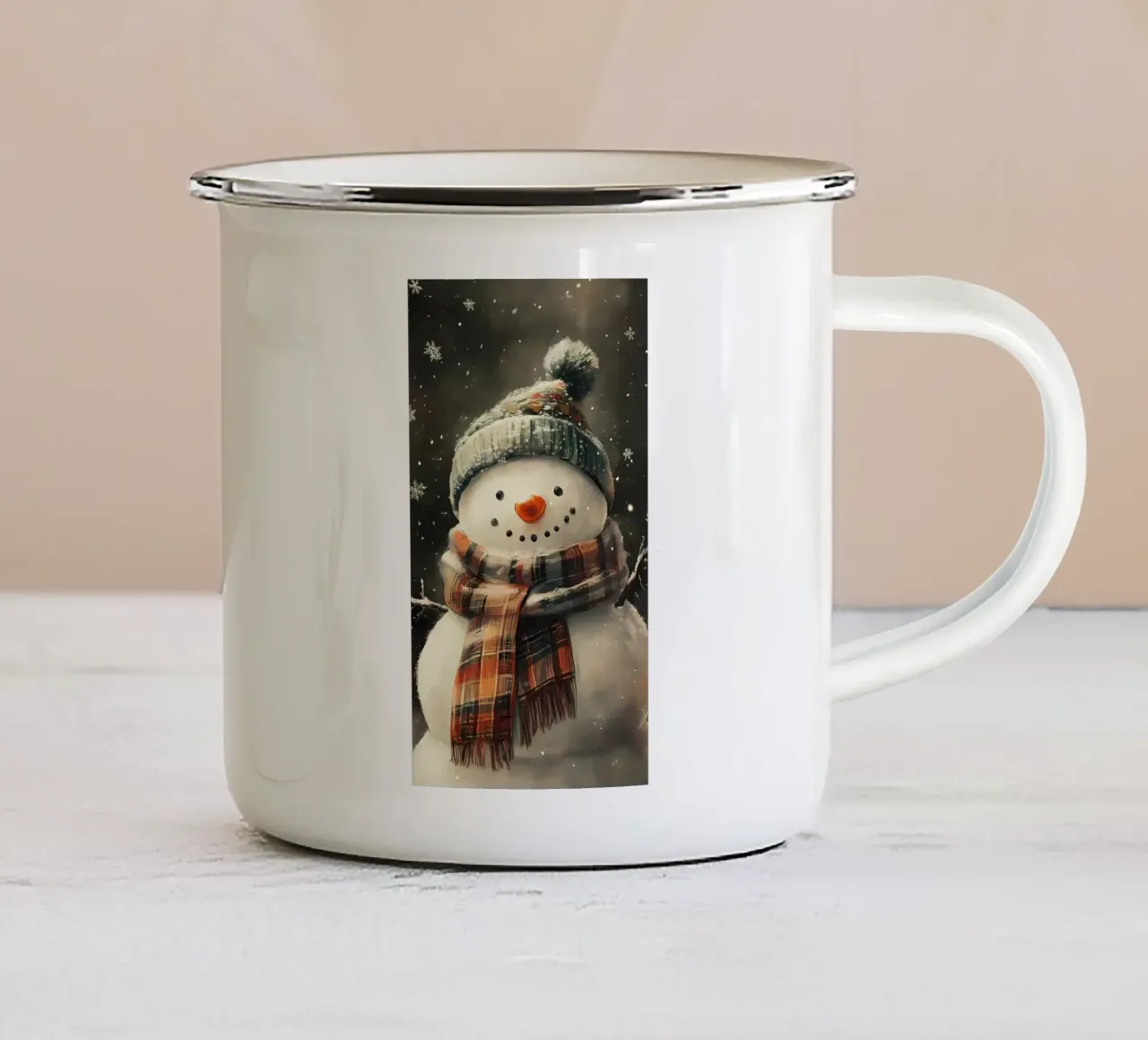 Poster minimalista 79 tazza in smalto da Kadynce